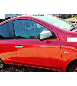 Tür vorne rechts Nissan Micra 4 IV K13 5 türig Farbcode AY AY4 Red Rot Metallic