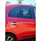 Tür hinten rechts Nissan Micra 4 IV K13 5 türig Farbcode AY AY4 Red Rot Metallic
