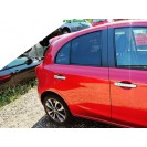 Tür hinten rechts Nissan Micra 4 IV K13 5 türig Farbcode AY AY4 Red Rot Metallic