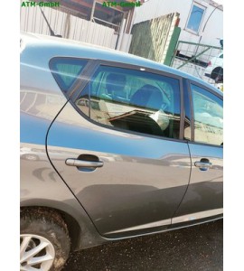 Tür hinten rechts Seat Ibiza  4 IV 5 türig Farbcode LX7R Monsungrau Metallic