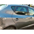 Tür hinten rechts Seat Ibiza  4 IV 5 türig Farbcode LX7R Monsungrau Metallic