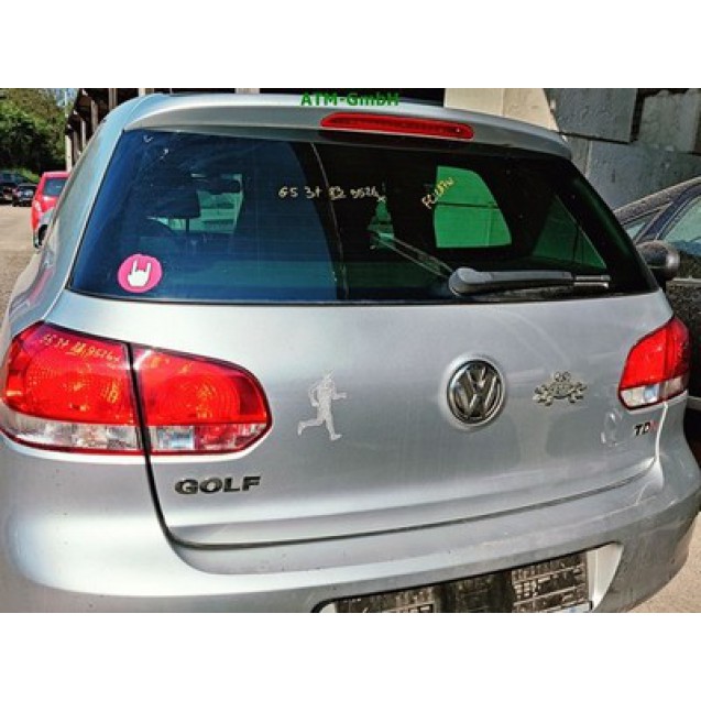 Heckklappe VW Golf 6 VI 3 türig Farbcode LA7W Reflexsilber Silber Metallic
