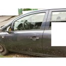 Tür vorne links Opel Corsa D Farbcode Z168 Metro Blau Blue Perl
