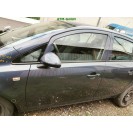 Tür vorne links Opel Corsa D Farbcode Z168 Metro Blau Blue Perl