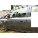 Tür vorne links Opel Corsa D Farbcode Z168 Metro Blau Blue Perl