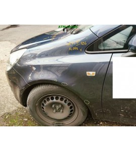 Kotflügel links Opel Corsa D Farbcode Z168 Metro Blau Blue Perl Fahrerseite