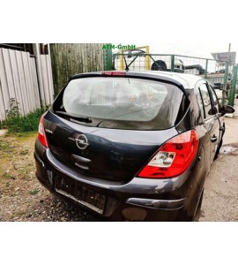 Heckklappe Opel Corsa D 5 türig Farbcode Z168 Metro Blau Blue Perl