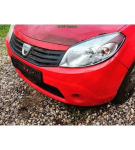 Stoßstange hinten Dacia Sandero Farbcode DV21D Rot Feuerrot Rouge Passion