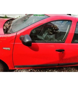 Tür vorne links Dacia Sandero Farbcode DV21D Rot Feuerrot Rouge Passion