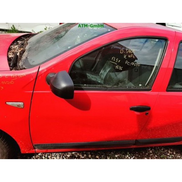 Tür vorne links Dacia Sandero Farbcode DV21D Rot Feuerrot Rouge Passion