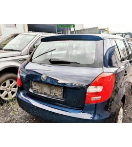 Heckklappe Skoda Fabia 2 II Farbcode LF5A Pacific Blue Blau Modra Pacific