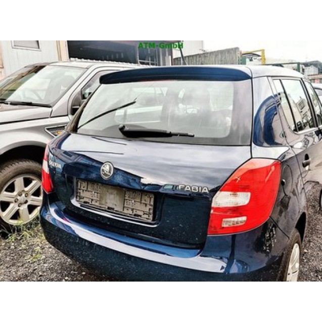 Heckklappe Skoda Fabia 2 II Farbcode LF5A Pacific Blue Blau Modra Pacific