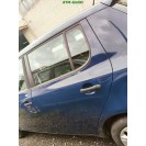 Tür hinten links Skoda Fabia 2 II Farbcode LF5A Pacific Blue Blau Modra Pacific