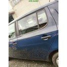 Tür hinten links Skoda Fabia 2 II Farbcode LF5A Pacific Blue Blau Modra Pacific
