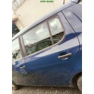 Tür hinten links Skoda Fabia 2 II Farbcode LF5A Pacific Blue Blau Modra Pacific