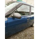 Tür vorne links Skoda Fabia 2 II Farbcode LF5A Pacific Blue Blau Modra Pacific
