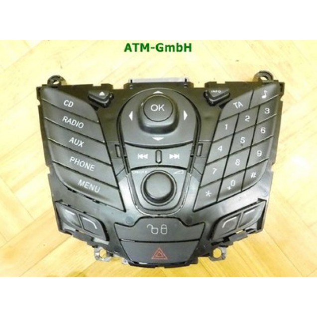Radiobedienteil Schalterblock Warnblinker Ford Fiesta 6 VI 8A6T18K811BD