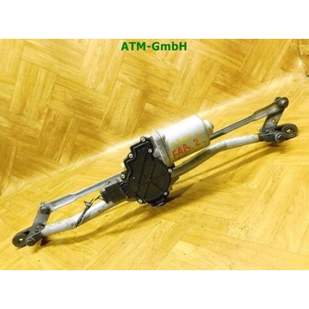 Wischermotor vorne Wischergestänge Skoda Fabia 2 II 5J1955113B Satrema 12v