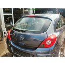 Heckklappe Opel Corsa D 3 türig Farbcode Z168 4XU Blau Metroblau Metro M2