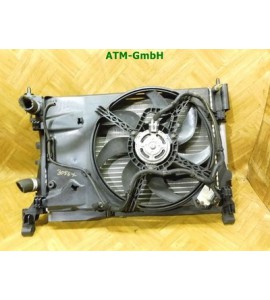 Wasserkühler Klimakühler Kühler Elektrolüfter Opel Corsa D 13256567