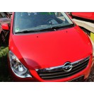 Motorhaube Opel Agila B Farbcode Z727 4VA ZCFB Rot Glutrot Tomatenrot