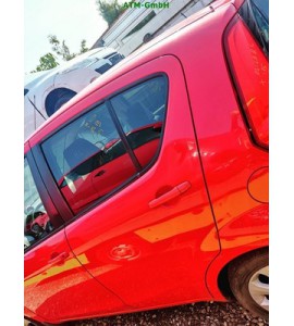 Tür hinten links Opel Agila B Farbcode Z727 4VA ZCFB Rot Glutrot Tomatenrot