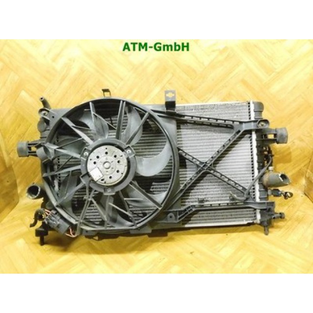Wasserkühler Elektrolüfter Kühlerlüfter Opel Astra H Bosch GM 13147276