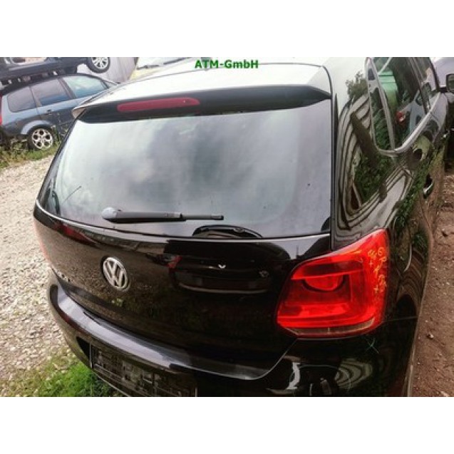 Heckklappe VW Polo 6R 5 türig Farbcode L041 Schwarz Brillantschwarz Uni