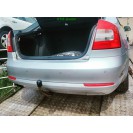 Stoßstange hinten Skoda Octavia 2 II  Farbcode LA7W Reflexsilber Silber Metallic