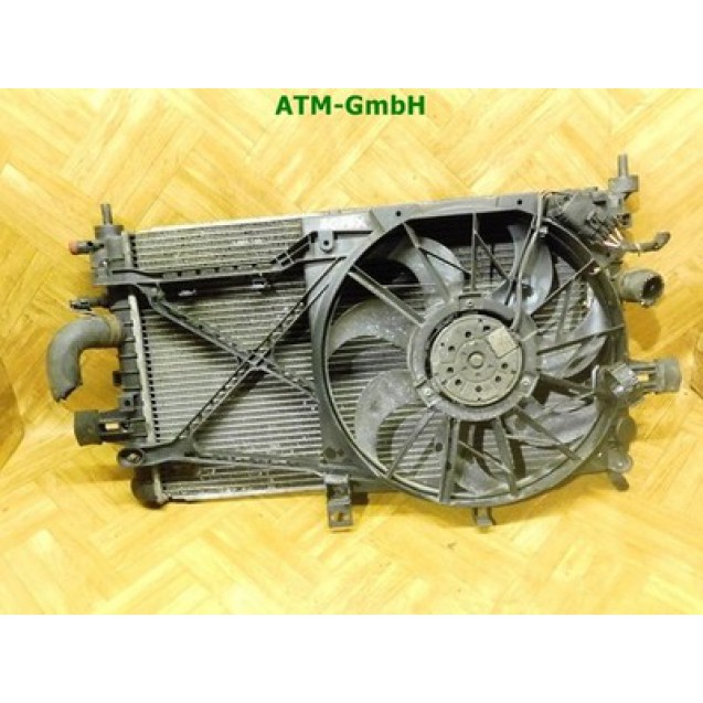 Wasserkühler Kühlerlüfter Elektrolüfter Lüfter Opel Astra H 13205947 12v