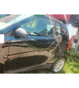 Tür links Smart 451 Farbe Schwarz