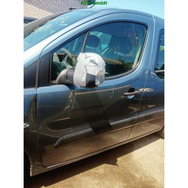 Tür vorne links Peugeot Partner Tepee Farbcode EZWD Grau Eisengrau Metallic