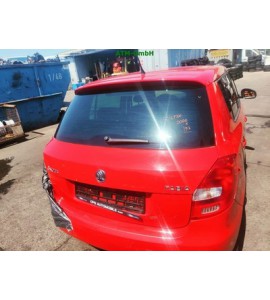 Heckklappe Skoda Fabia 2 II Farbcode LF3K 8T8T Farbe Corridarot Rot