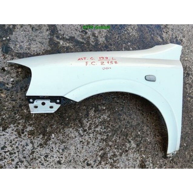 Kotflügel links Opel Astra G Farbcode Z157 Starsilber III Silber Metallic Grau