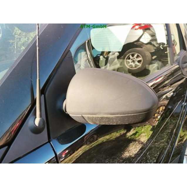 Außenspiegel Seitenspiegel links Smart 451 unlackiert mechanisch Fahrerseite