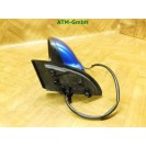 Seitenspiegel links elektrisch Peugeot 307 Farbcode KMFD Blau Recife Metallic