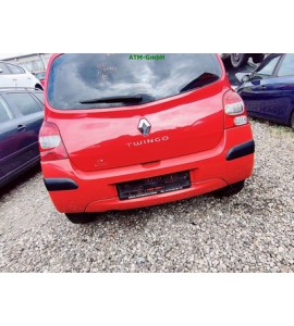 Stoßstange hinten Renault Twingo 2 II Farbcode DV727 Spanisch Rot Rouge VIF