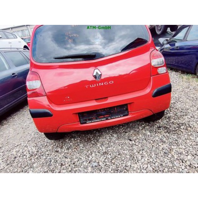 Stoßstange hinten Renault Twingo 2 II Farbcode DV727 Spanisch Rot Rouge VIF