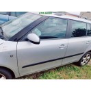 Tür vorne links Skoda Fabia 2 II Kombi Farbcode LA7W Brilliant Silber Metallic