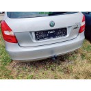 Stoßstange hinten Skoda Fabia 2 Kombi Farbcode LA7W Brilliantsilber Metallic