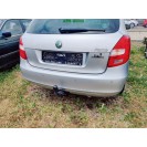 Stoßstange hinten Skoda Fabia 2 Kombi Farbcode LA7W Brilliantsilber Metallic