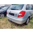 Stoßstange hinten Skoda Fabia 2 Kombi Farbcode LA7W Brilliantsilber Metallic