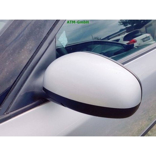 Seitenspiegel links Skoda Fabia 2 Kombi Farbcode LA7W Brilliantsilber Metallic