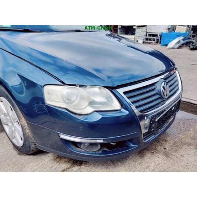 Stoßstange vorne VW Passat B6 Farbcode LC5F Bluegraphit Pearl Blau
