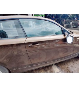 Tür rechts BMW 1 1er E81 Farbcode B09 Braun Marrakeshbraun Metallic