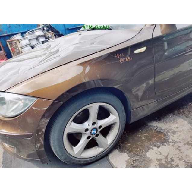 Kotflügel links BMW 1 1er E81 Farbcode B09 Braun Marrakeshbraun Metallic