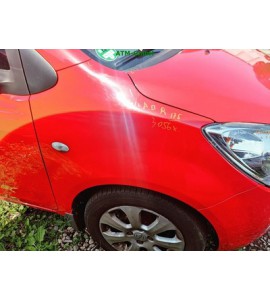 Kotflügel rechts Opel Agila B Farbcode Z727 4VA ZCFB Rot Glutrot Tomatenrot