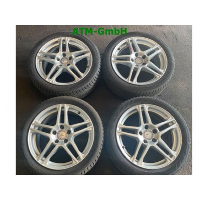 Felge Alufelge x 4 Stück Mercedes Benz CLK C208 7.5 J x 17 H2 5 Loch KBA 47430