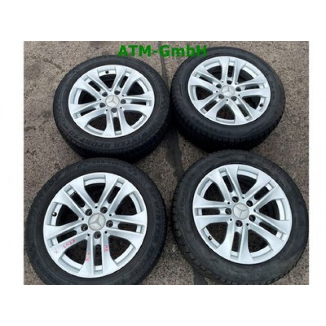 Felge Alufelge x 4 Stück Mercedes Benz W204 ET 43 7.0 J x 16 5 Loch A2044017202