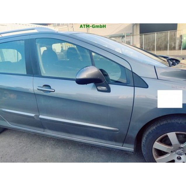 Tür vorne rechts Peugeot 308 SW Farbcode KTQ KTQC Moondust Grau Metallic